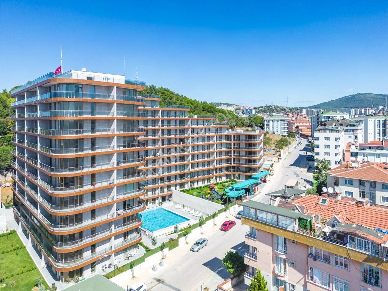 Pendik Dumlupınar Satılık Residence Teraslı 1+1 Net 58 M2 Yüksek Kat