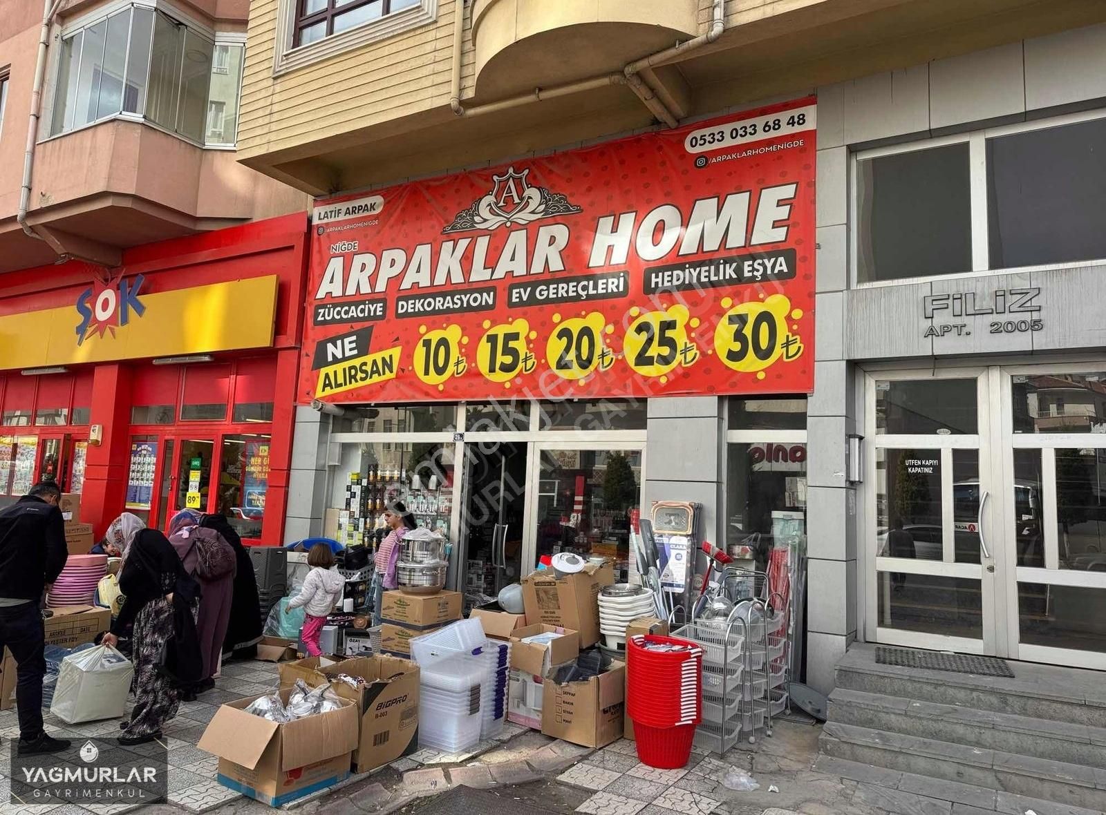 Niğde Merkez Selçuk Satılık Dükkan & Mağaza Yağmurlar Gayrimenkulden Selçuk Mah 3 Katlı 775m² Satılık Dükkan