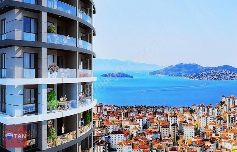 Kartal Atalar Satılık Daire Kiracısız Referans Towers Deniz Manzaralı Satılık Avantaj 3+1