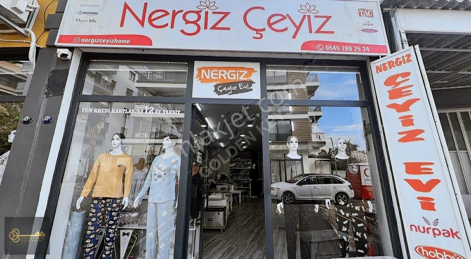 Bergama Maltepe Devren Dükkan & Mağaza Bergama Maltepe Bülent Ecevit Cad.devren Kiralık Çeyizevi