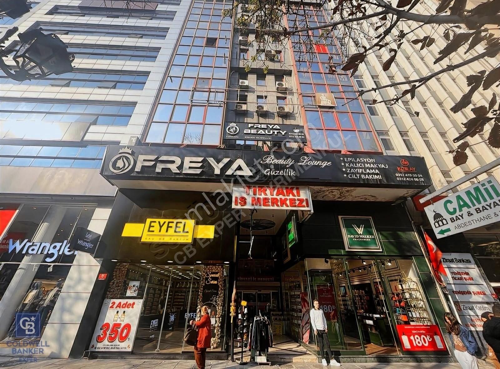 Çankaya Kızılay Satılık Ofis Kızılay Merkez Tiryaki İş Mrk Full Eşyalı, Yapılı, Satılık Büro