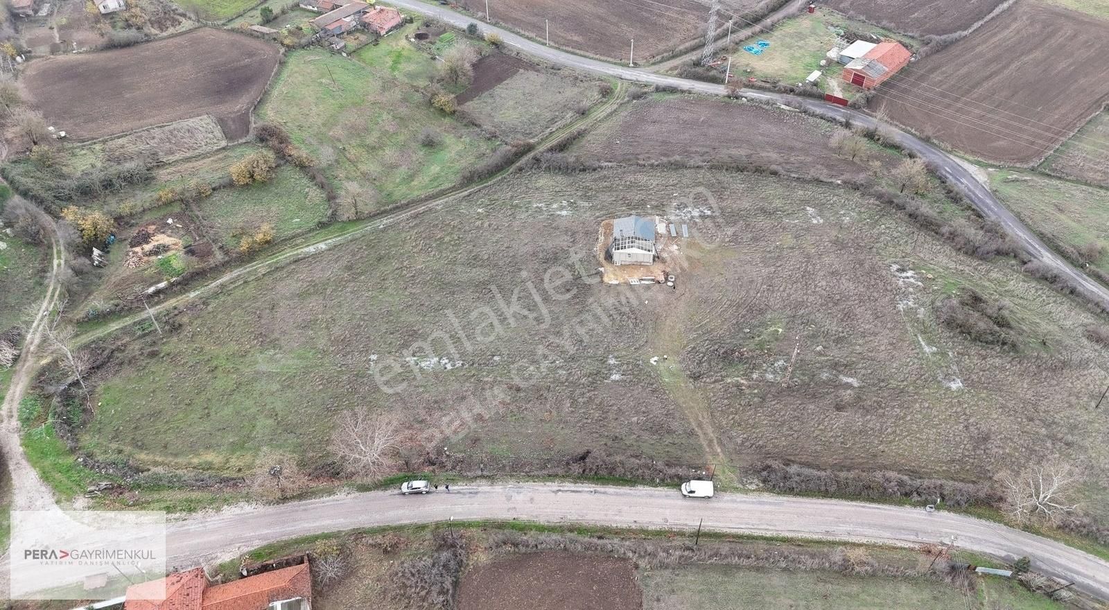 Çan Durali Köyü Satılık Villa İmarlı Çanakkale Çan Durali Köyünde 303m2 Satılık Arsa