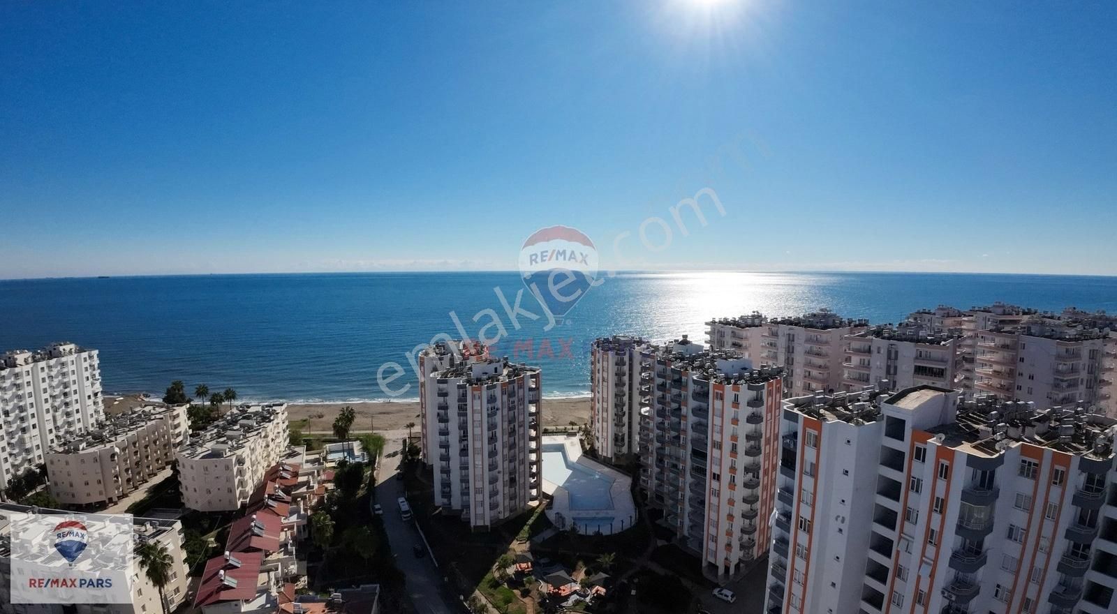 Mezitli Deniz Satılık Daire Remax Pars'tan Özkalyoncu 2 Sitesin De Satılık 3+1