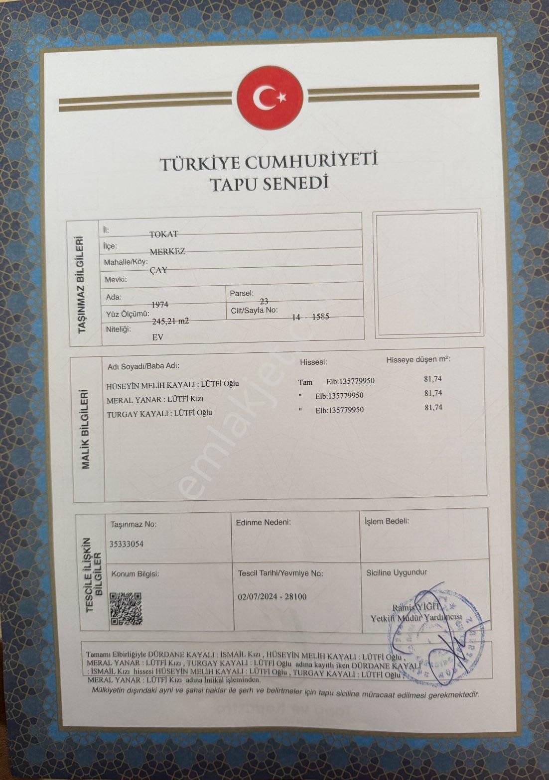 Satılık Müstakil Bahçeli Tarihi Ev