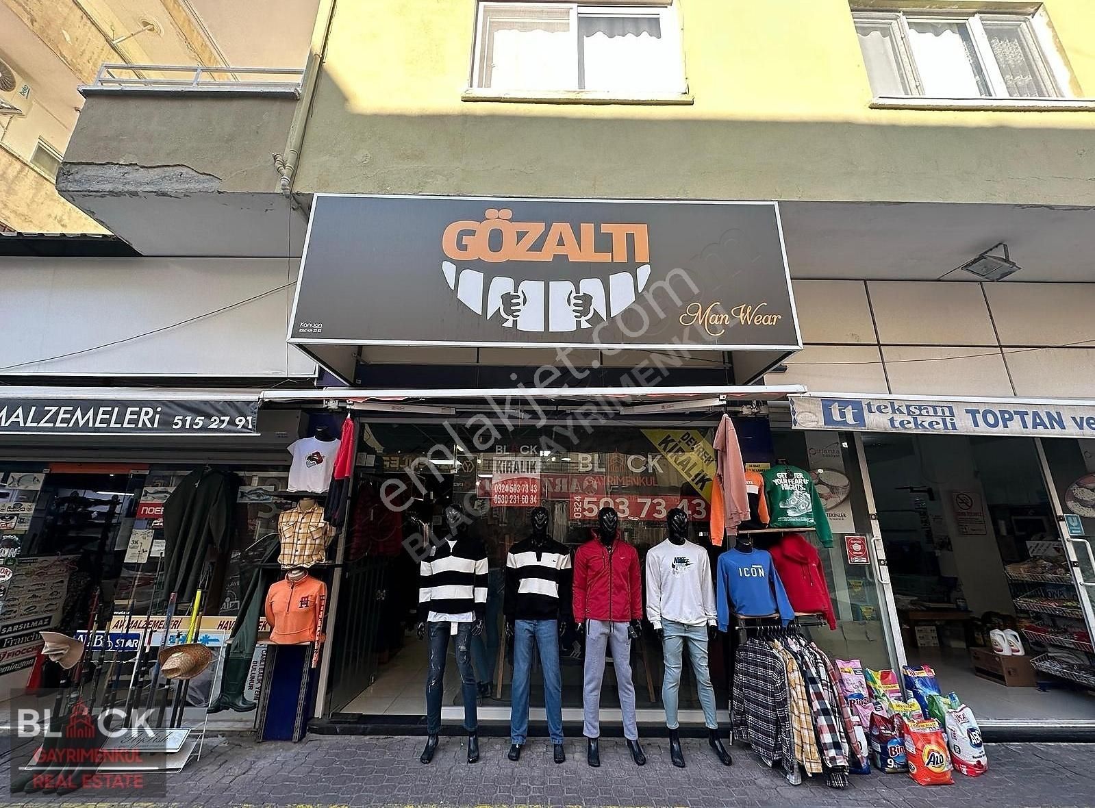 Mersin Erdemli Devren Dükkan & Mağaza Black'ten Çarşı Merkezde Devren Kiralık Giyim Mağazası