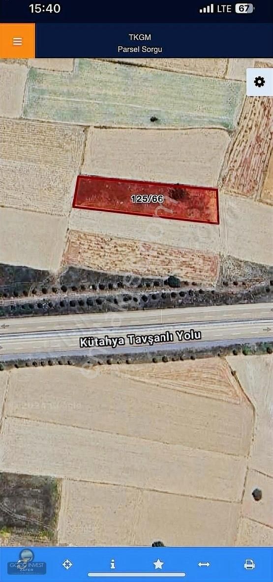 Tavşanlı Yolu Üzeri Yoncalı Karşısında Fırsat Tarla