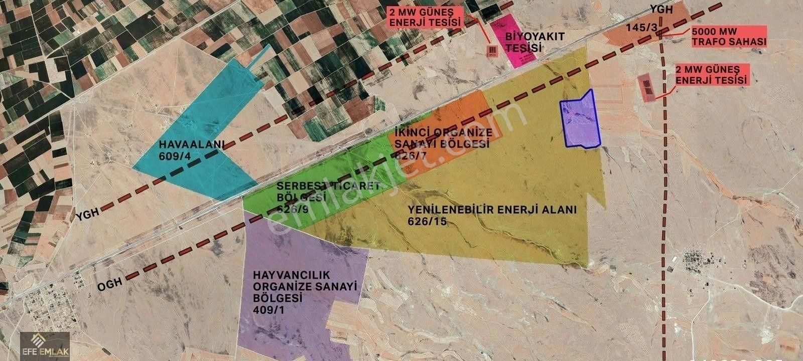 Karaman Merkez Sudurağı Bld. (Bahçelievler) Satılık Tarla Türkiye'nin Yeni Yatırım Üssünde: Stratejik Konumda Dev Arazi Fırsatı!