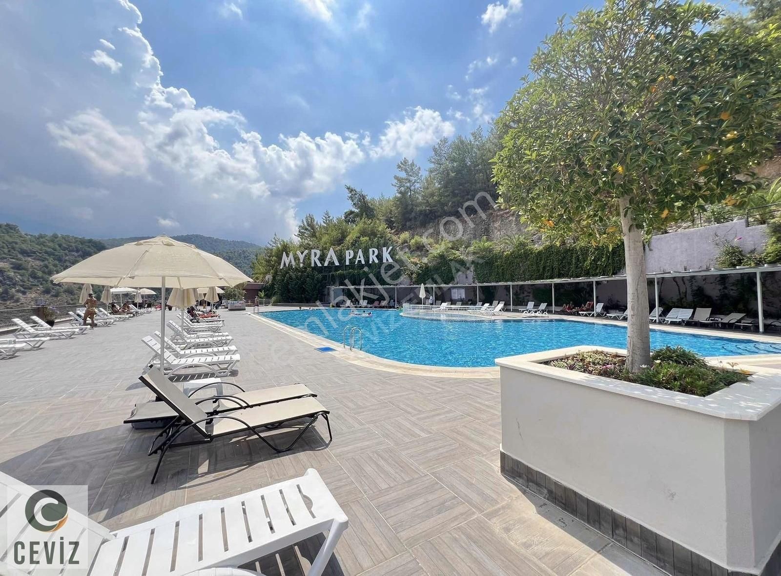 Fethiye Taşyaka Satılık Daire Myra Park'ta Tamamı Krediye Uygun 156m2 2+1 Eşyalı En/ru/tur