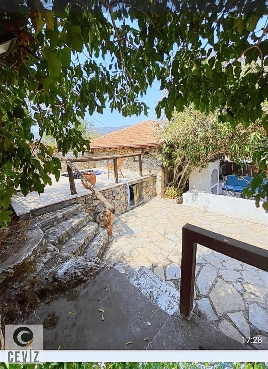 Fethiye Kayaköy Satılık Villa Cevizden Kayaköyde Tarihi Kaya Evlerinden Tapulu Kayıtlı