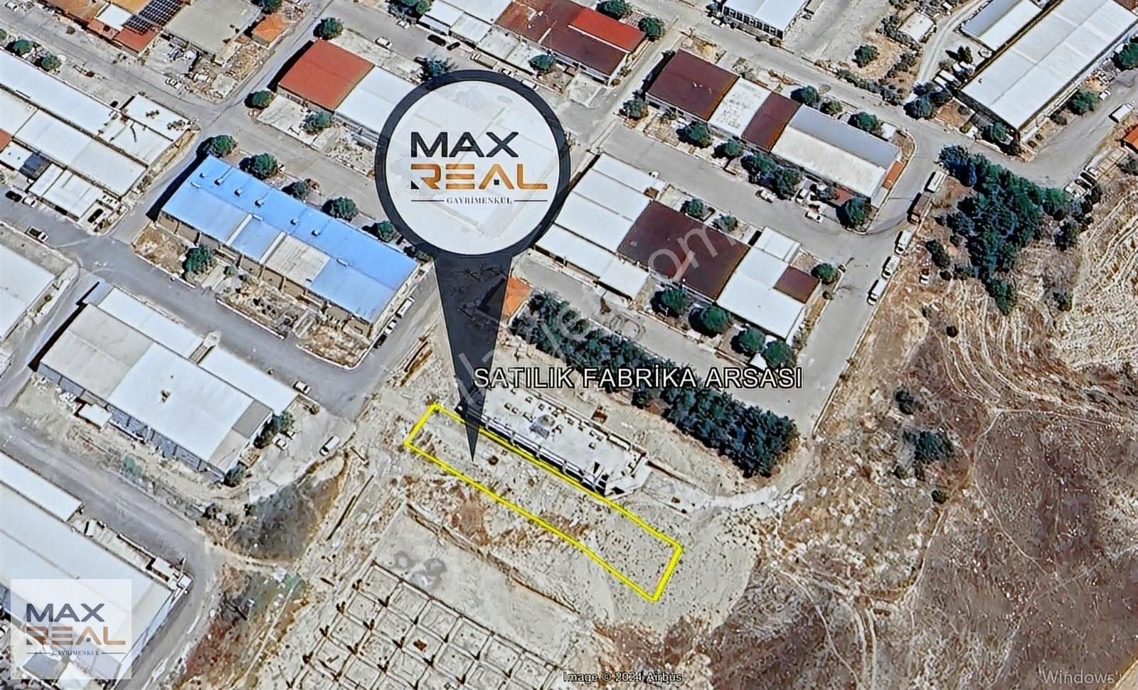 Merkezefendi Bozburun Satılık Sanayi İmarlı Max Real'den Satılık Fabrika Arsası ( Takasa Açık )