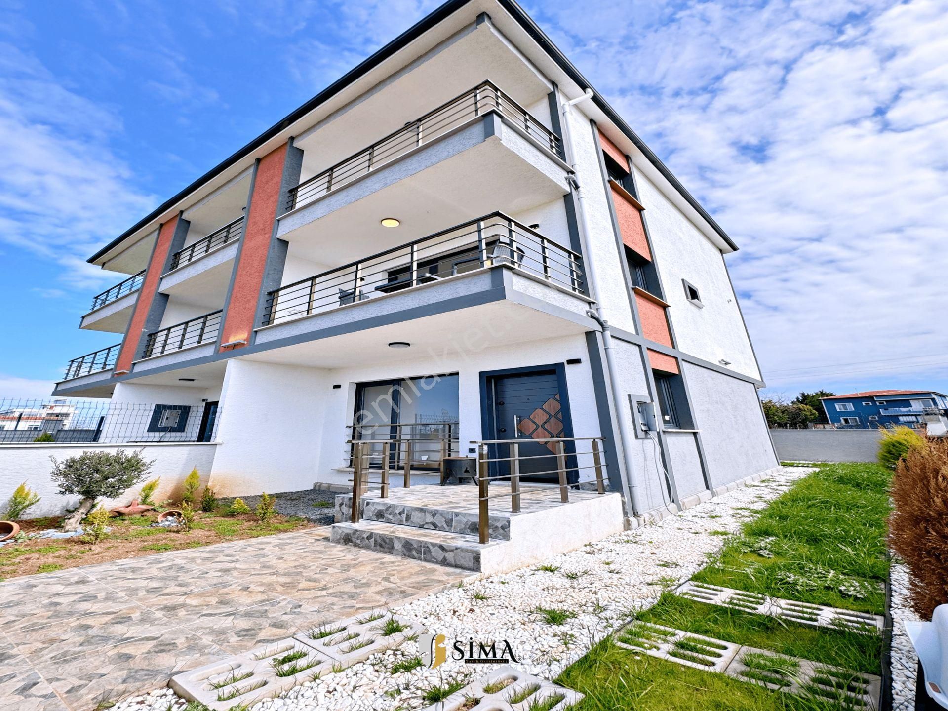 Tekirdağ Marmaraereğlisi Denize Sıfır Satılık Villa Sima Yapı'dan Deniz Manzaralı Silivriye Komşu 3+1 Tripleks Villa