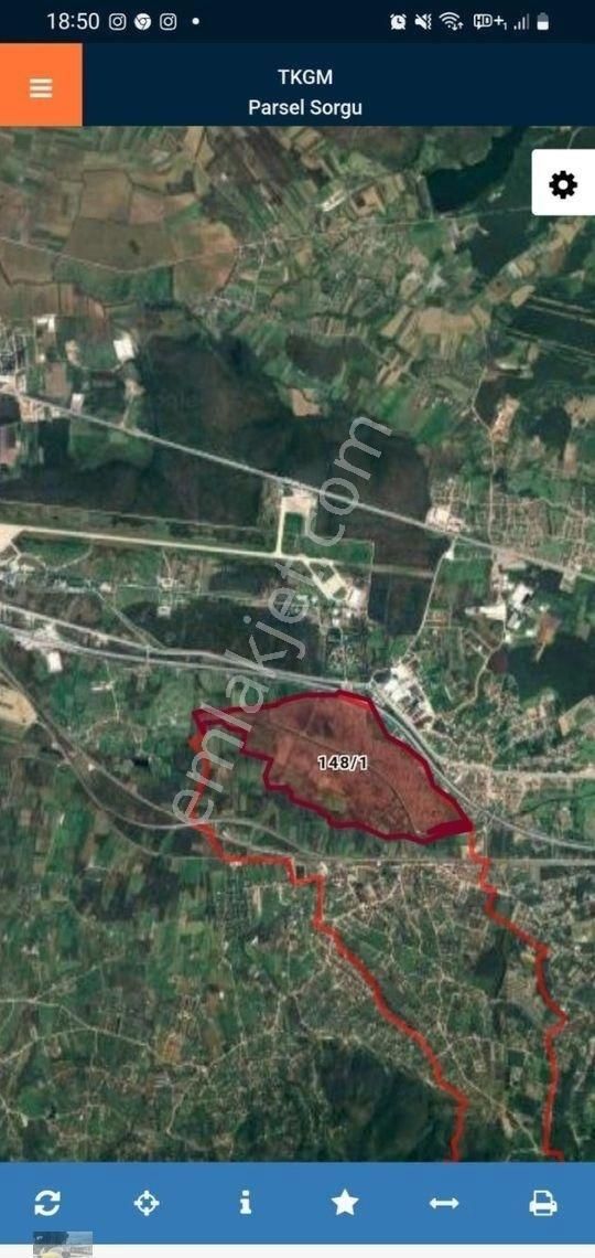 Hisseli 1557 M2 Olan Parselimiz Satılık... - Görsel 3