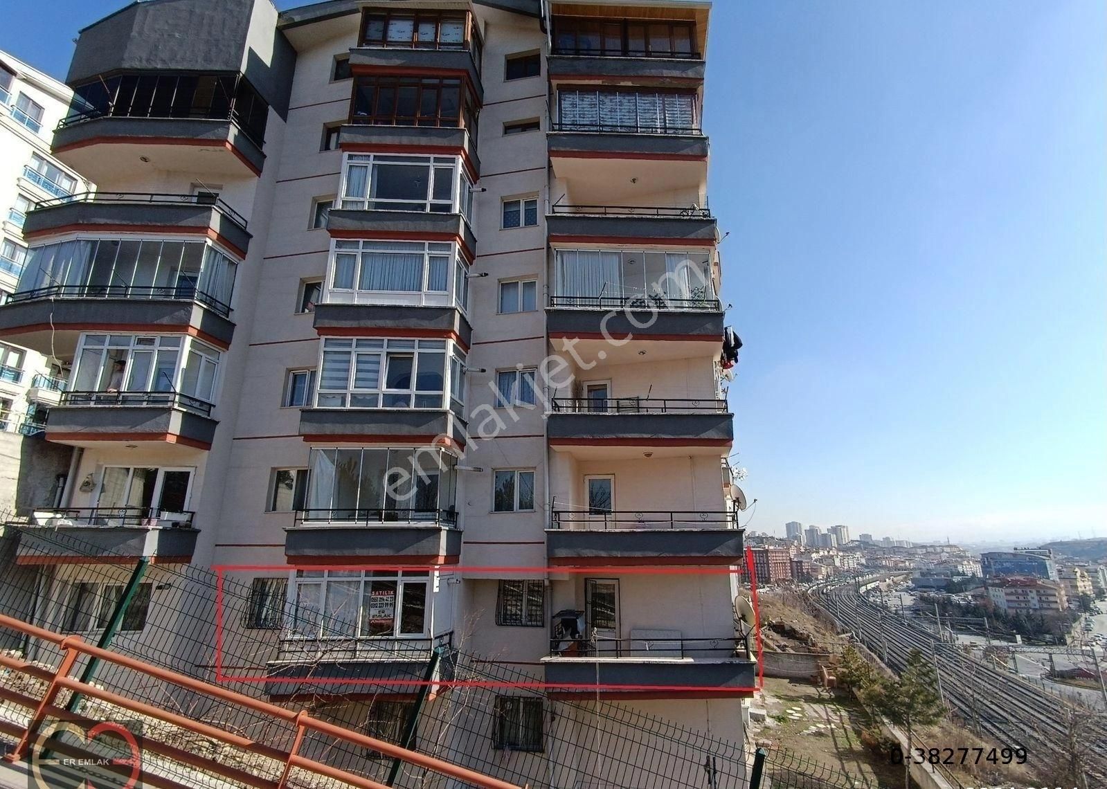 Mamak Harman Satılık Daire Kat Konumunda Güneş Alan Panoromik Manzara Full Seyir 3+1 Daire