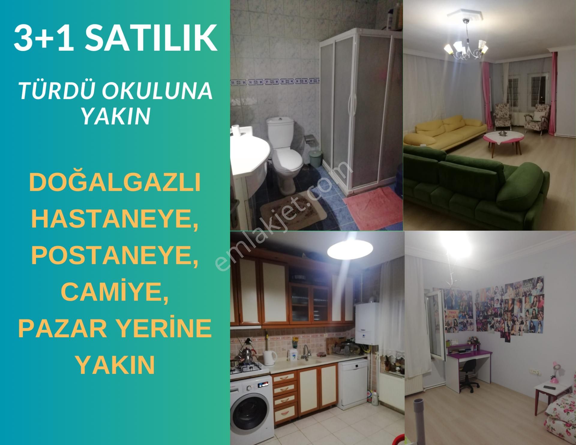 Menteşe Orhaniye Satılık Daire Muğla Merkez Orhaniye'de 3+1 Satılık Daire