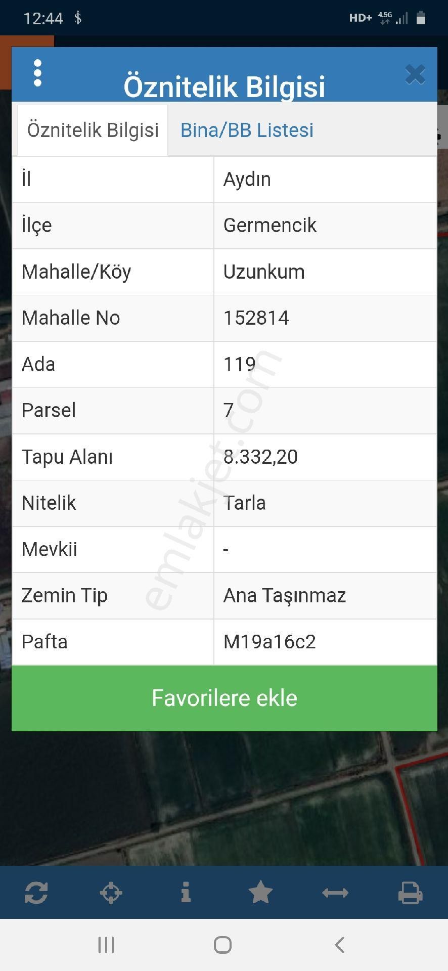 Germencik Uzunkum Mahalesinde Çok Verimli Satılık Pamuk Tarlası - Görsel 2