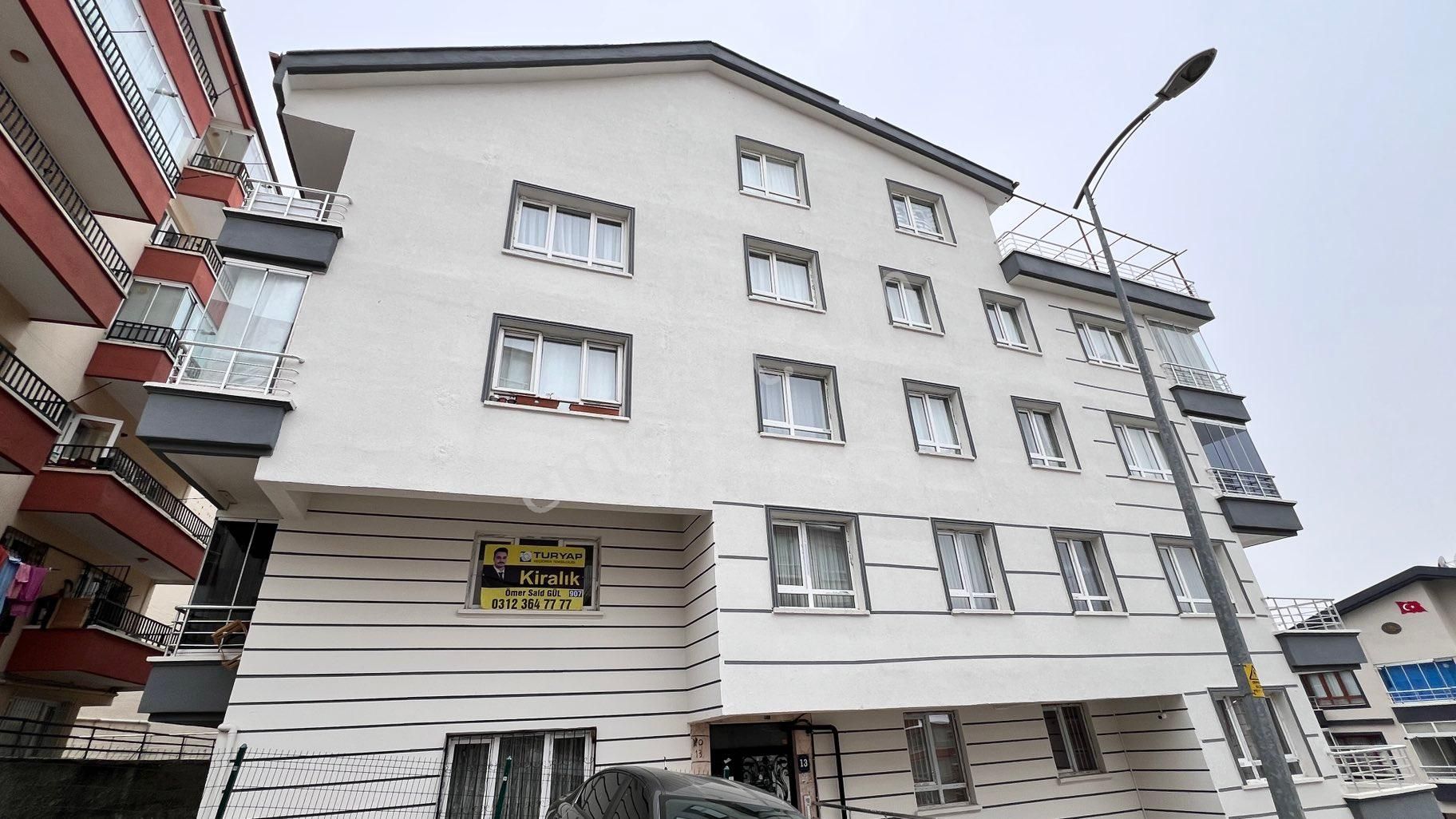 Turyap'tan Keçiören Atapark Mh. 3+1 Asansörlü 1.katta Kiralık