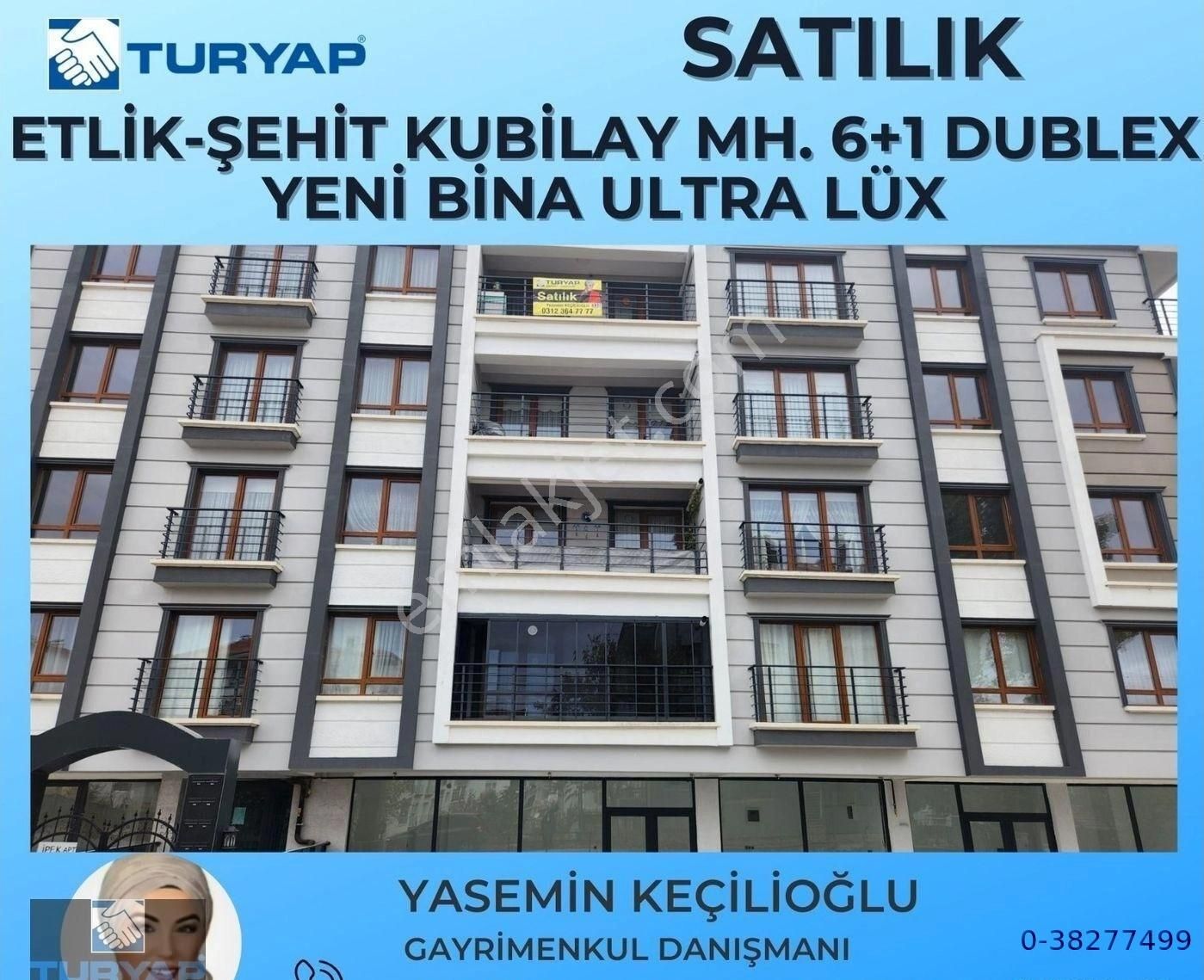 Keçiören Şehit Kubilay Satılık Daire Turyap'tan Etlik Şehit Kubilay Mh. 6+1 Dublex Yeni Bina Satılık