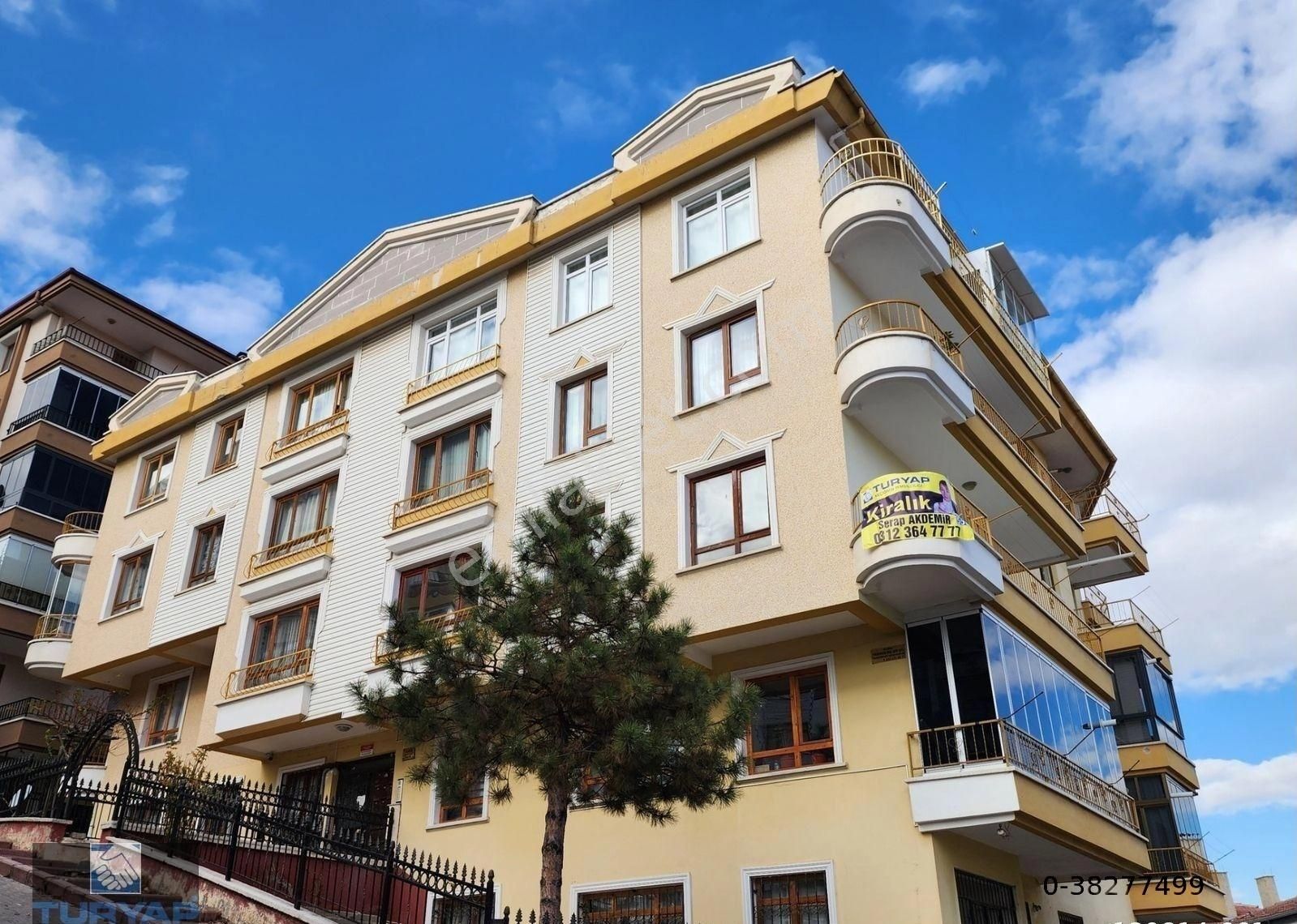 Keçiören Kuşcağız Kiralık Daire Merkezi Konumda 3+1 100m2 Ferah Kiralık Daire Turyap Keçiören'de