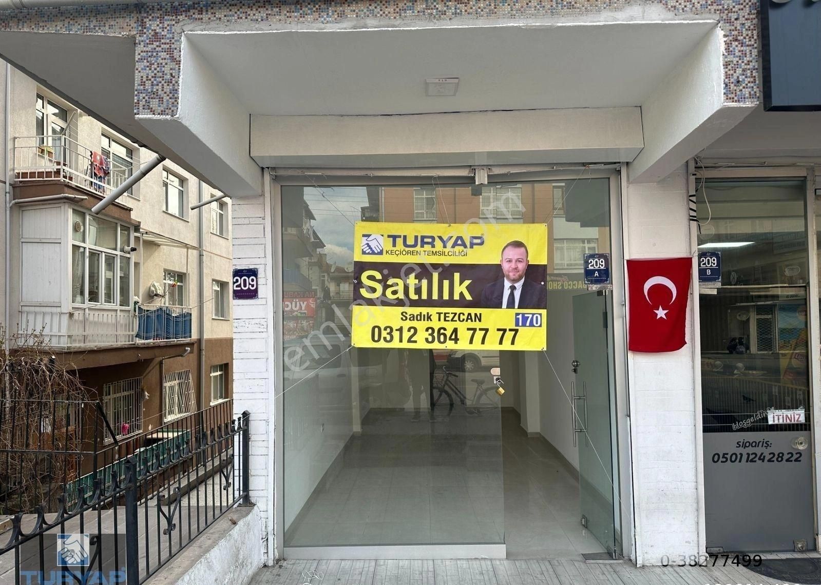 Keçiören 19 Mayıs Satılık Dükkan & Mağaza Turyap'tan Sanatoryum Caddesi Üzezrinde Yaya Ve Araç Trafiğib Yoğun Bölgede 50 M2 Yeni Yapılı