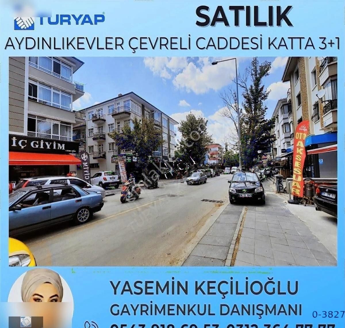 Altındağ Aydınlıkevler Satılık Daire Turyap'ta Aydınlıkevler Çevreli Cadde 3+1 Katta Bağımsız Satılık