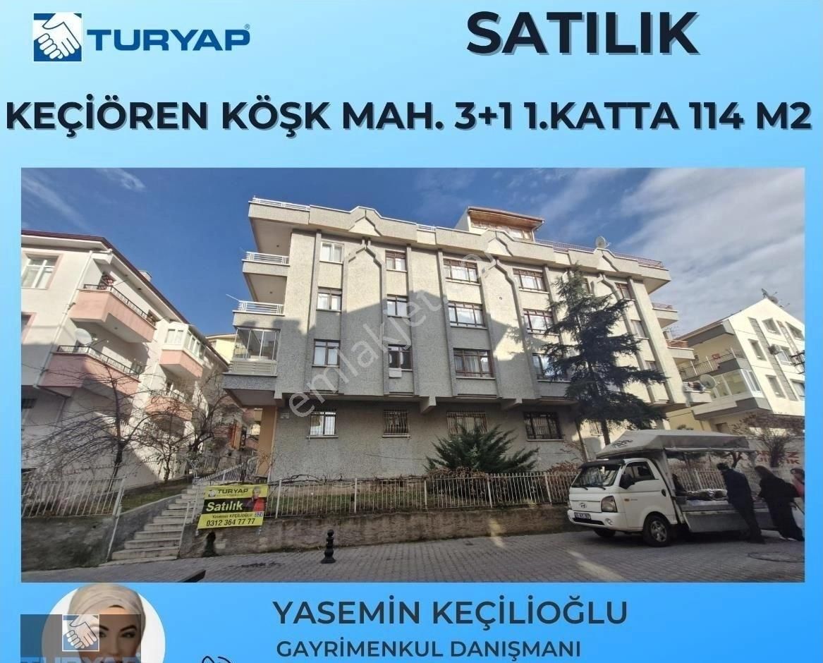 Keçiören Köşk Satılık Daire Keçiören Köşk Mah.metroya Çok Yakın 3+1 Bağımsız Satılık