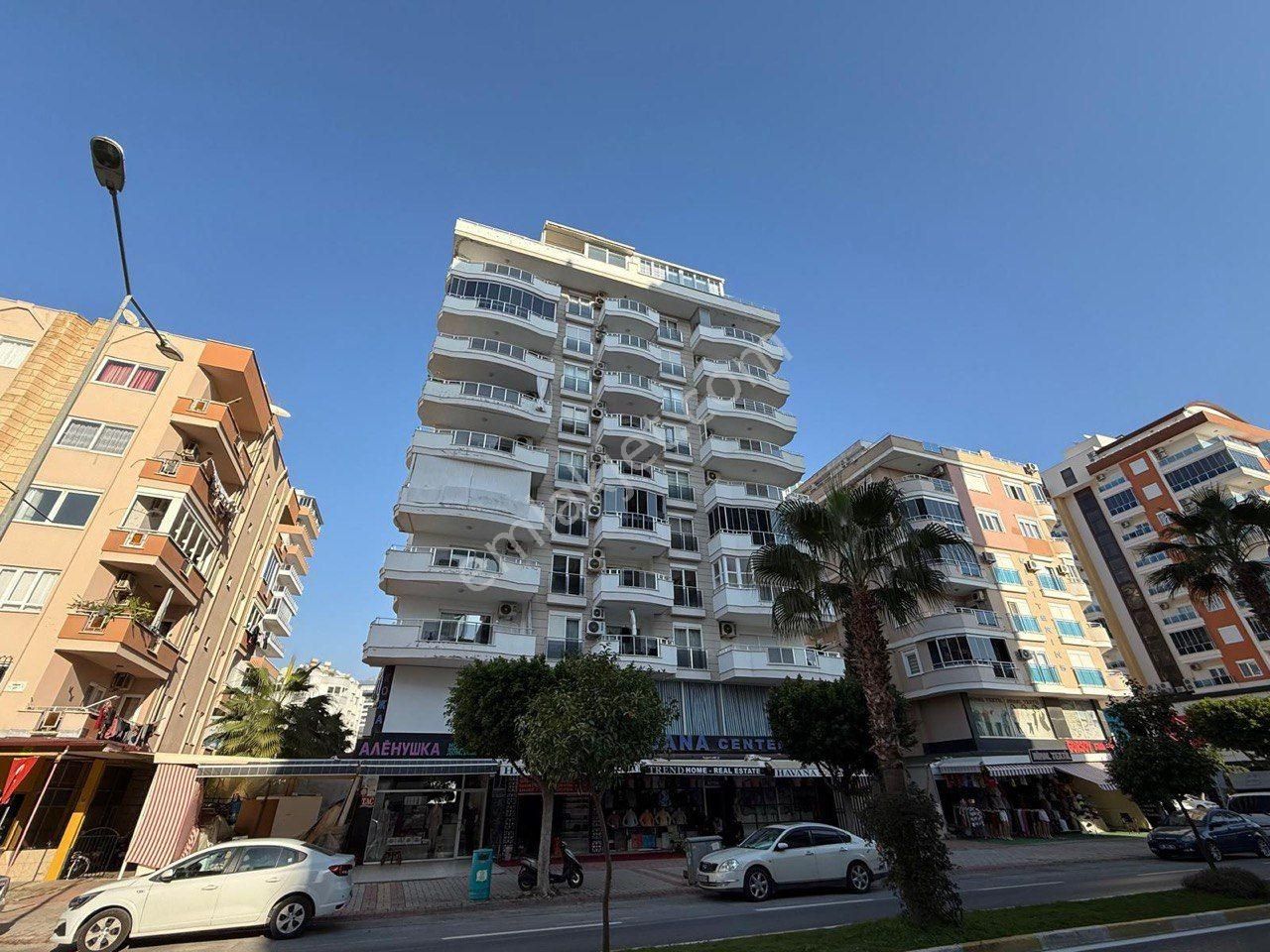 Alanya Mahmutlar Kiralık Daire Mahmutlar'da Merkezi Konumda Denize Yakın 2+1 Boş Kiralık Daire