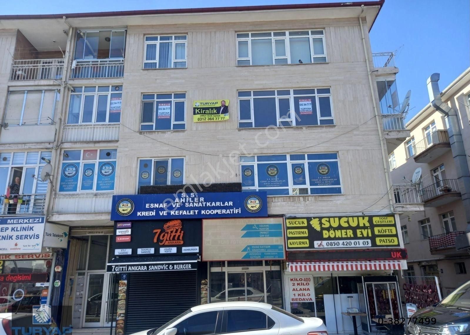 Keçiören Pınarbaşı Kiralık Daire Keçiören Turyaptan Gazino Merkezde Süper Lokasyon 4+1 Bağımsız