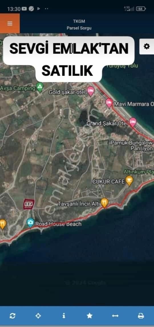 Sevgi Emlak'tan Satılık Avşa'da Arsa - Görsel 3