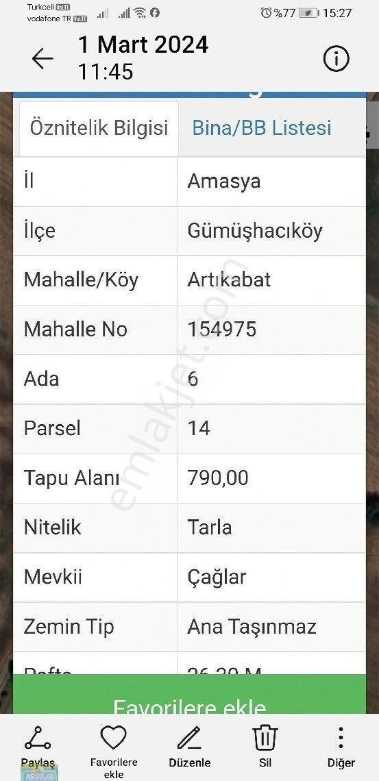 Asemlak Satıyor Satılık Bağ - Görsel 3