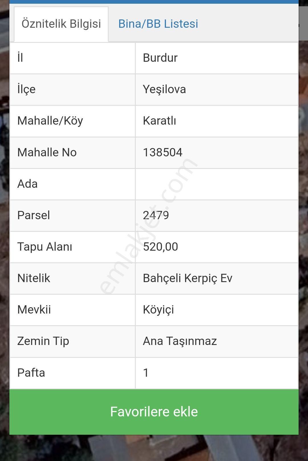2 Katlı Bahçeli Köy Evi Yeşilova Karaatlı Köyü - Görsel 2