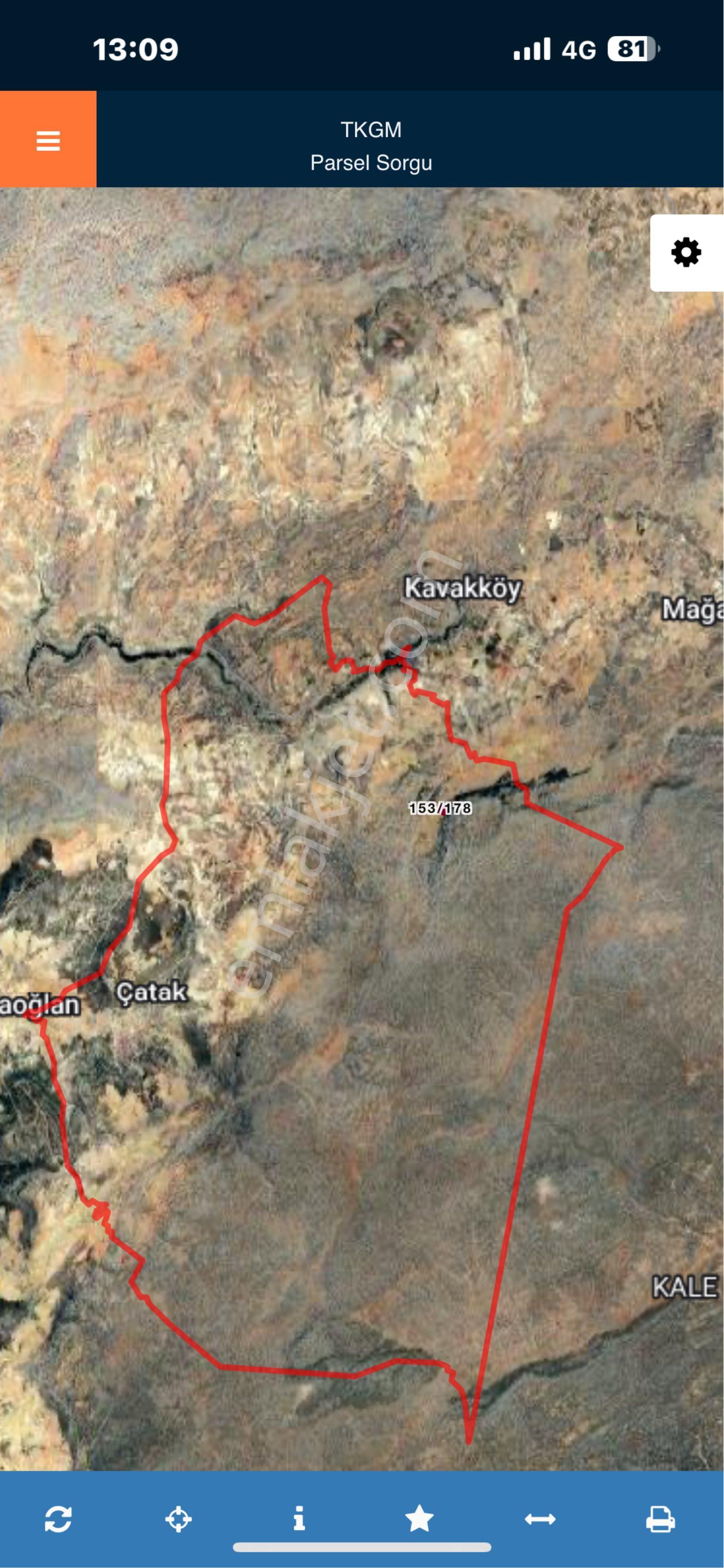 Silifke Çatak Mah 4956 M2 Tarla - Görsel 3