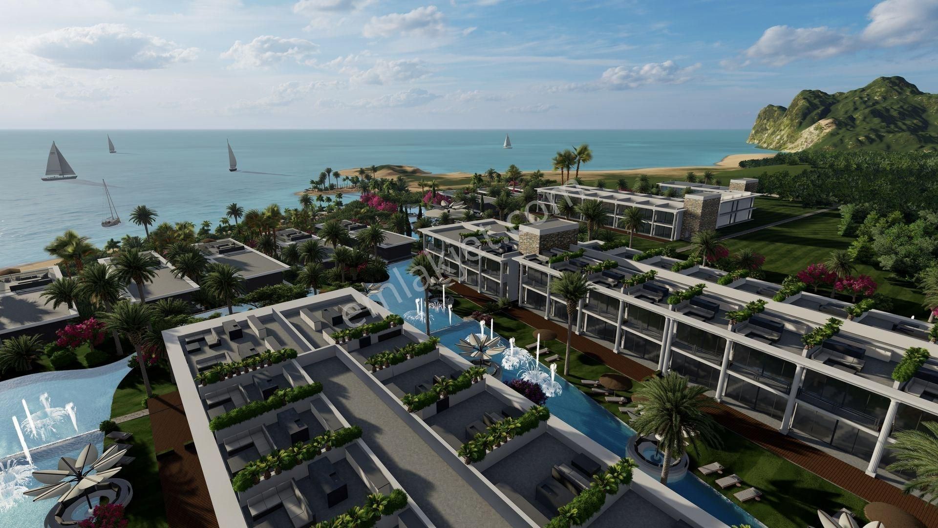 Kıbrıs, Tatlısu'da Aloha Beach Resort 1 Satılık 1+1 Daire