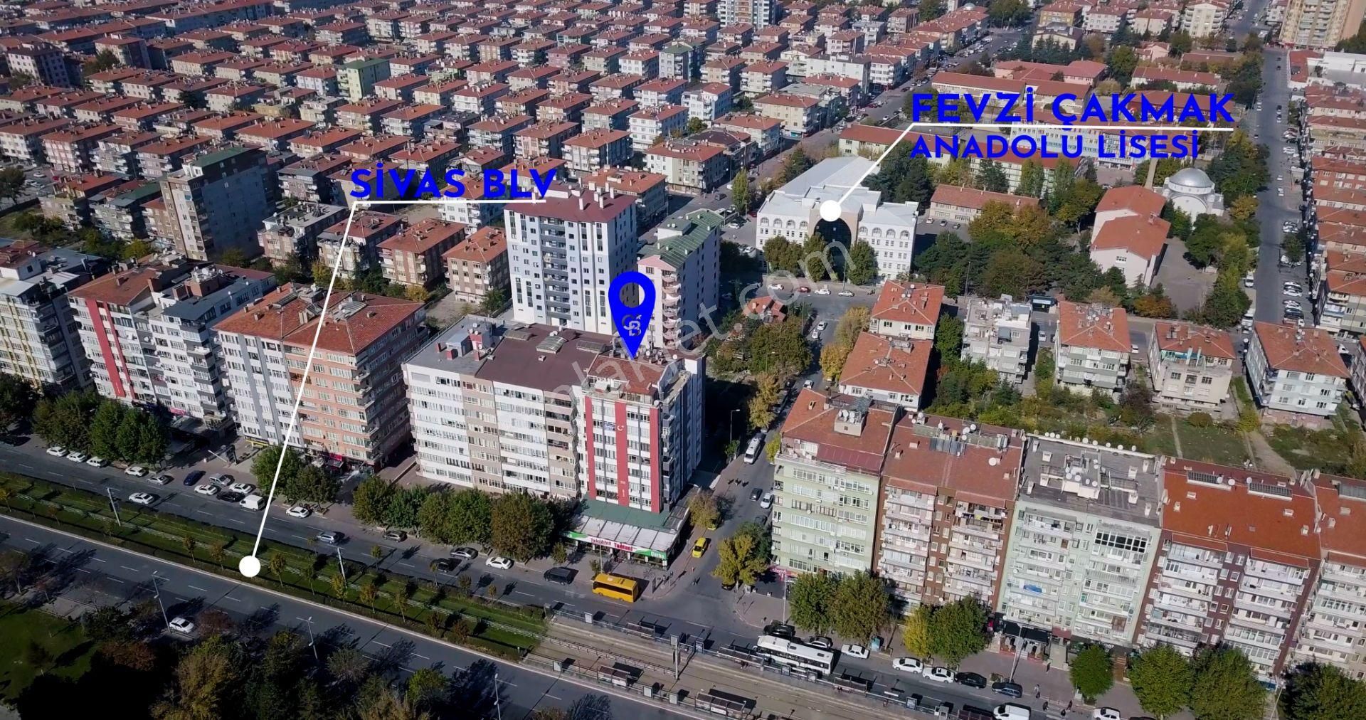 Kocasinan Mimarsinan Satılık Daire Cb Zenith | Sivas Caddesi 3+1 Satılık Daire