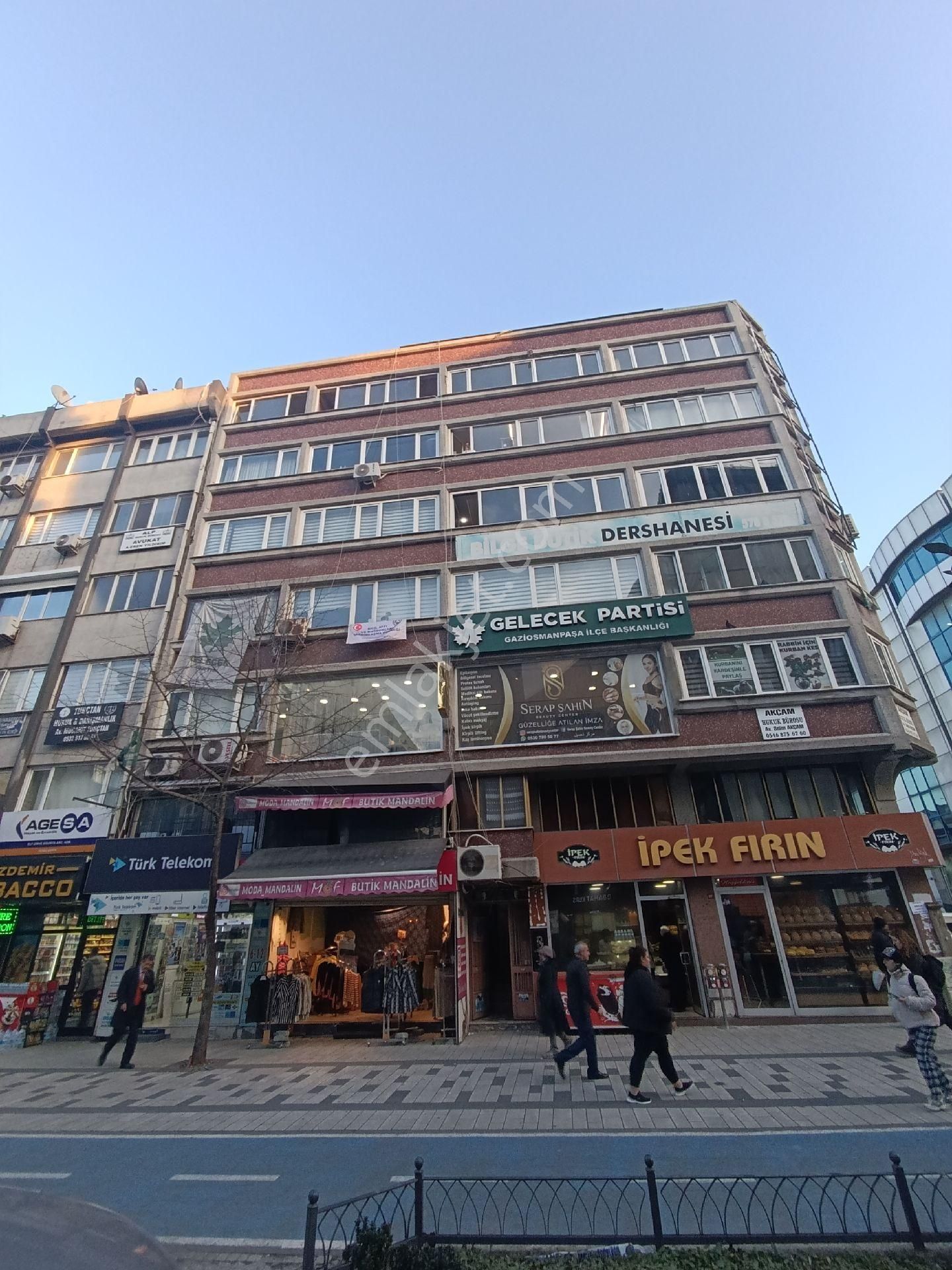 İstanbul Gaziosmanpaşa Kiralık Dükkan & Mağaza Gaziosmanpaşa'da Kiralık Ofis İş-yeri