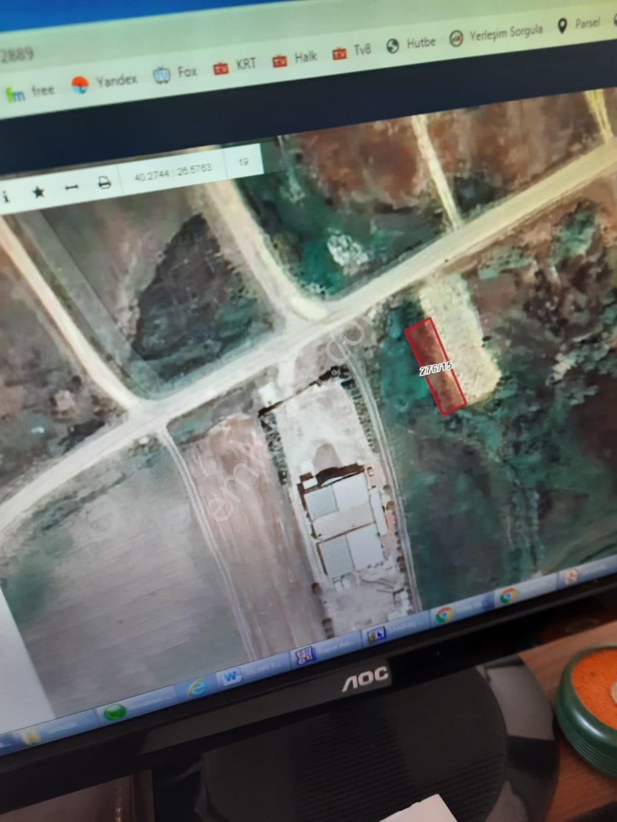 Çanakkale Lapseki Umurbey De Denize 600 Metre Mesafede Satılık Arsa - Görsel 6