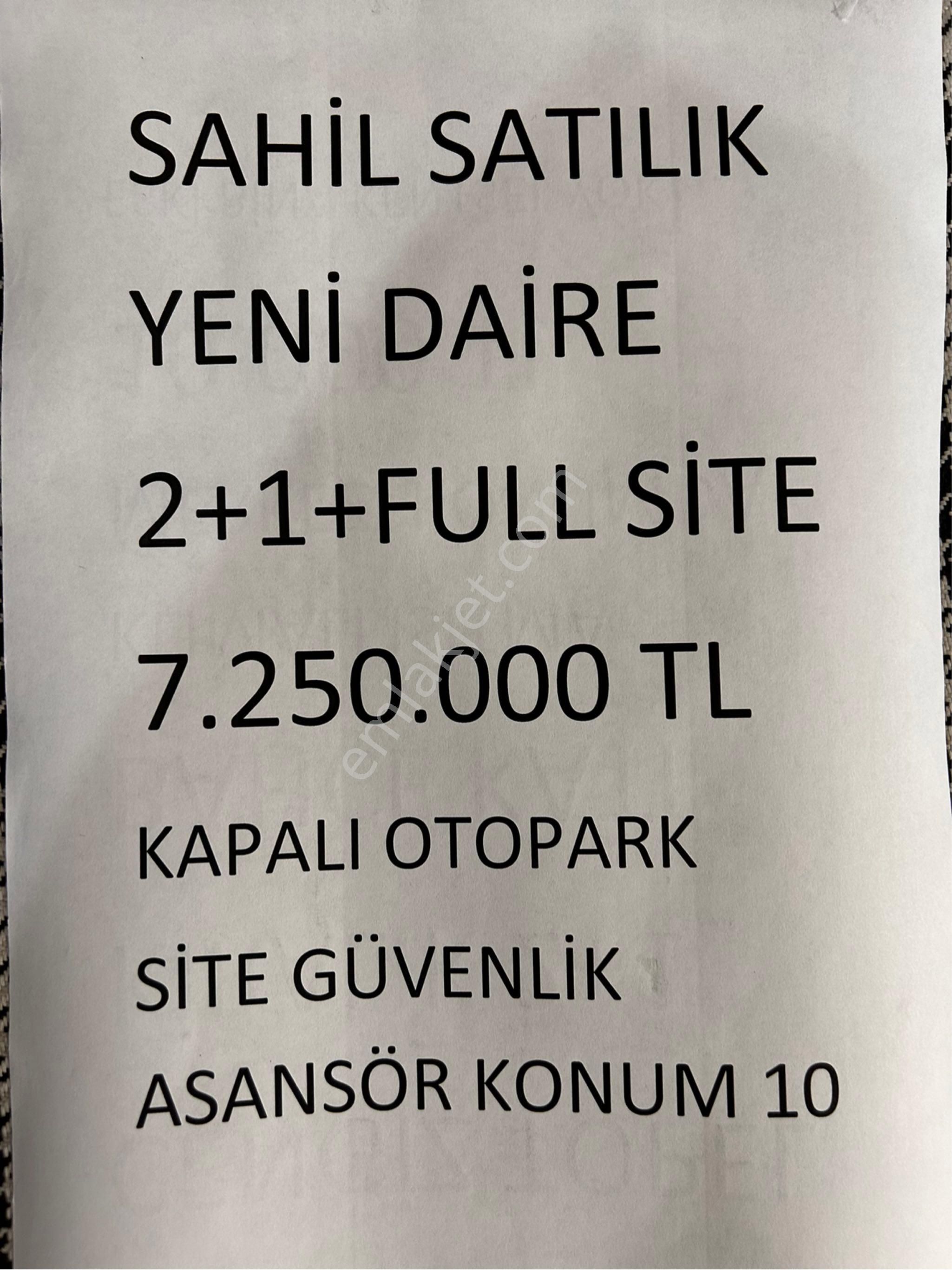 Büyükçekmece Fatih Satılık Daire Demir Deluxe___sahil Yeni Sıfır Daire 2+1___fırsat!konum 10___