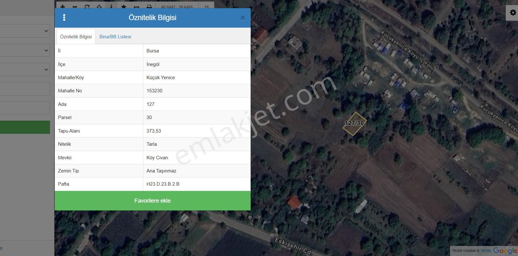 Küçük Yenice Köy Dibi Su Elektrik Yol Sorunu Yok (127/30) Kod: Tt - Görsel 3