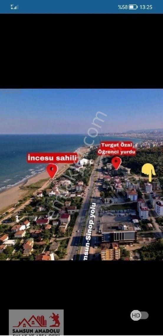 Atakum İncesu Yalı Kiralık Daire Samsun Atakum İncesu Üniversite Sahile Yakın Kiralık 1+1 Sıfır Daire