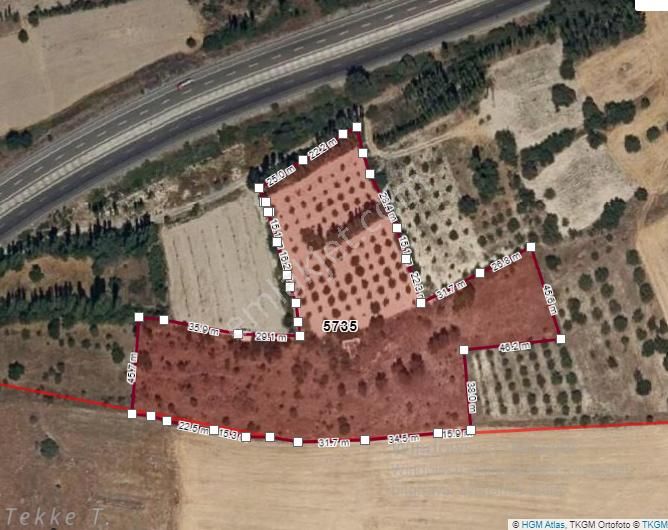 Özpınar,dan Çavuş Köyü Satılık 14 395 M2 Yol Kıyısı 60 M . Ceviz Bahçesi - Görsel 33