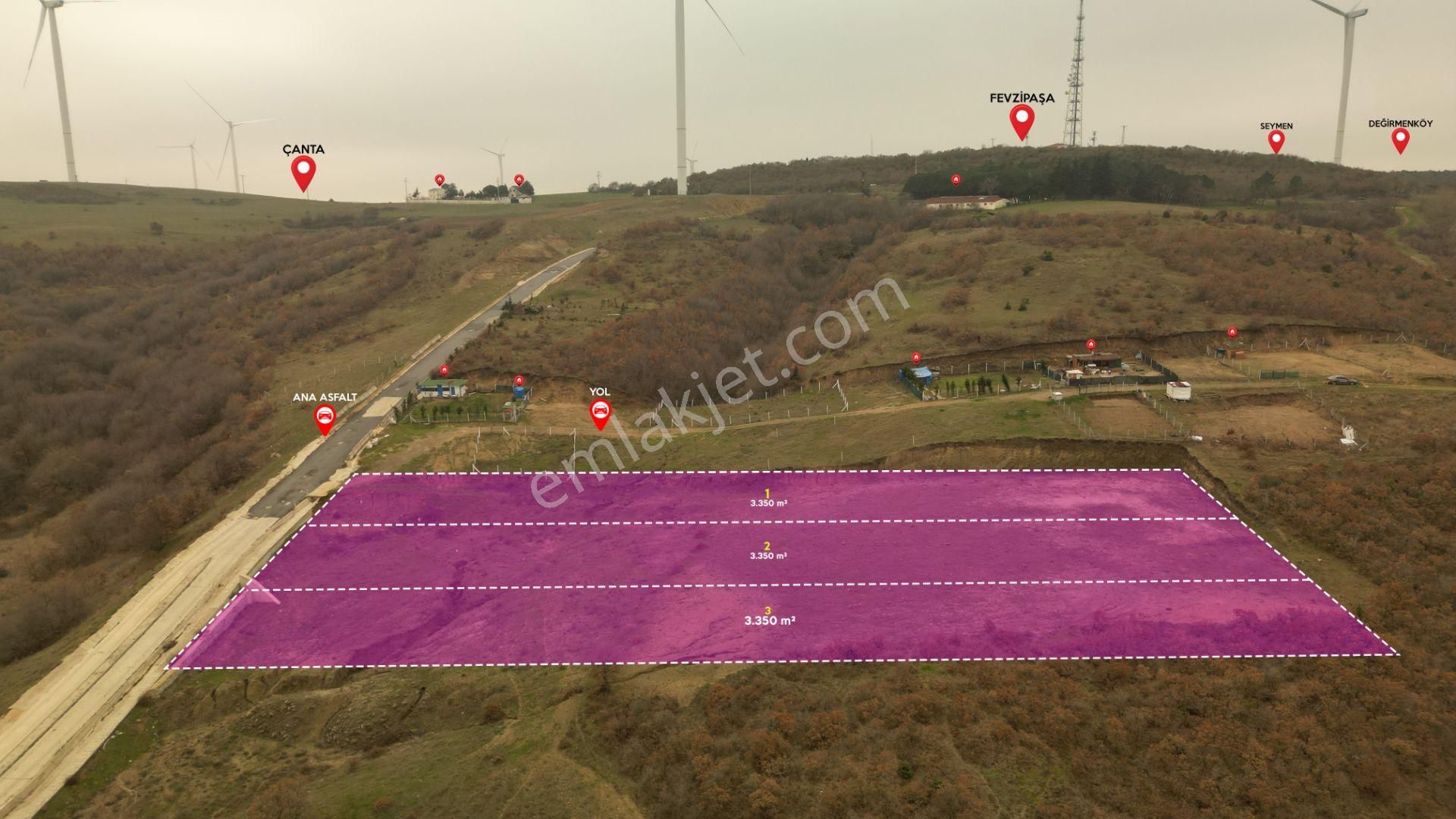 Silivri Balaban'da Çantaköy'e 2 Dakika Mesafede 3.350 M² Satılık Tarla - Görsel 4