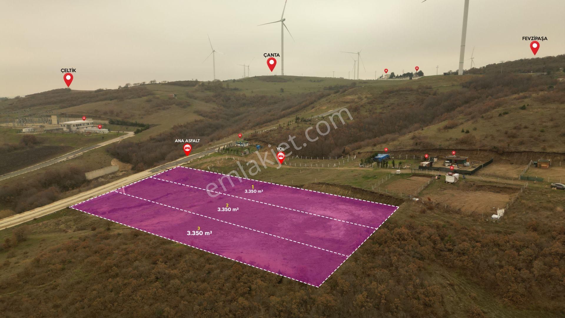 Silivri Balaban'da Çantaköy'e 2 Dakika Mesafede 3.350 M² Satılık Tarla - Görsel 5