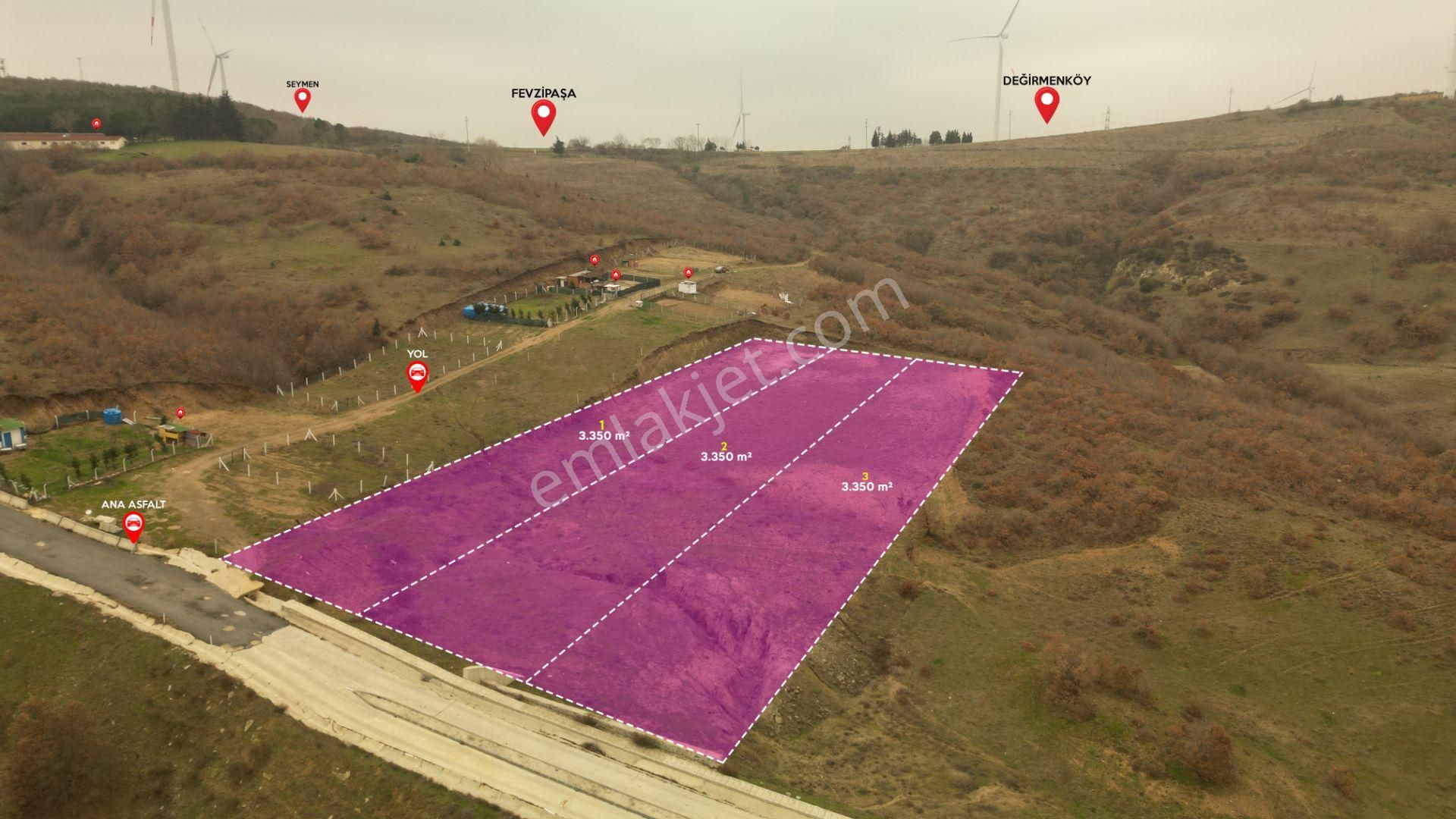 Silivri Balaban'da Çantaköy'e 2 Dakika Mesafede 3.350 M² Satılık Tarla - Görsel 3