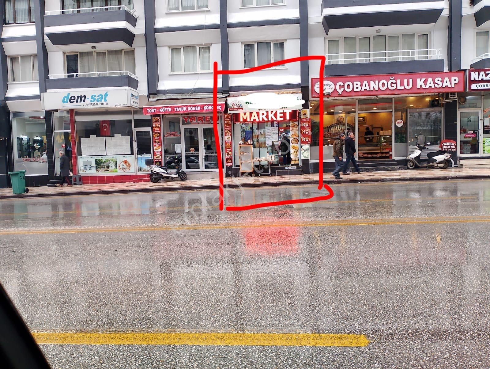 Pamukkale İstiklal Satılık Dükkan & Mağaza Özmecaz'dan İstiklal Cad. Yatırımlık Net 41m2 Dükkan