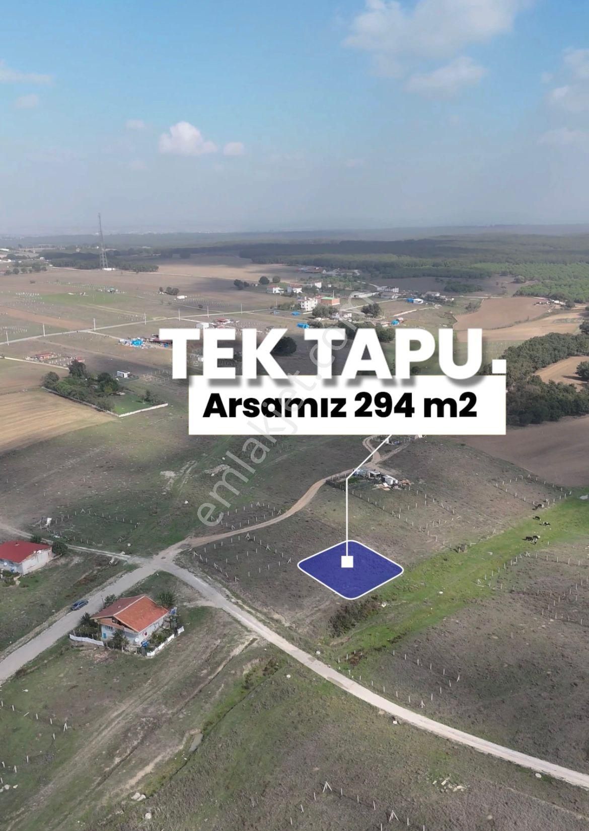 Kapaklı Atatürk Satılık Konut İmarlı Kapaklı/kapaklı'da 294m2 İmarlı İfrazlı Tek Tapu Satılık Arsalar