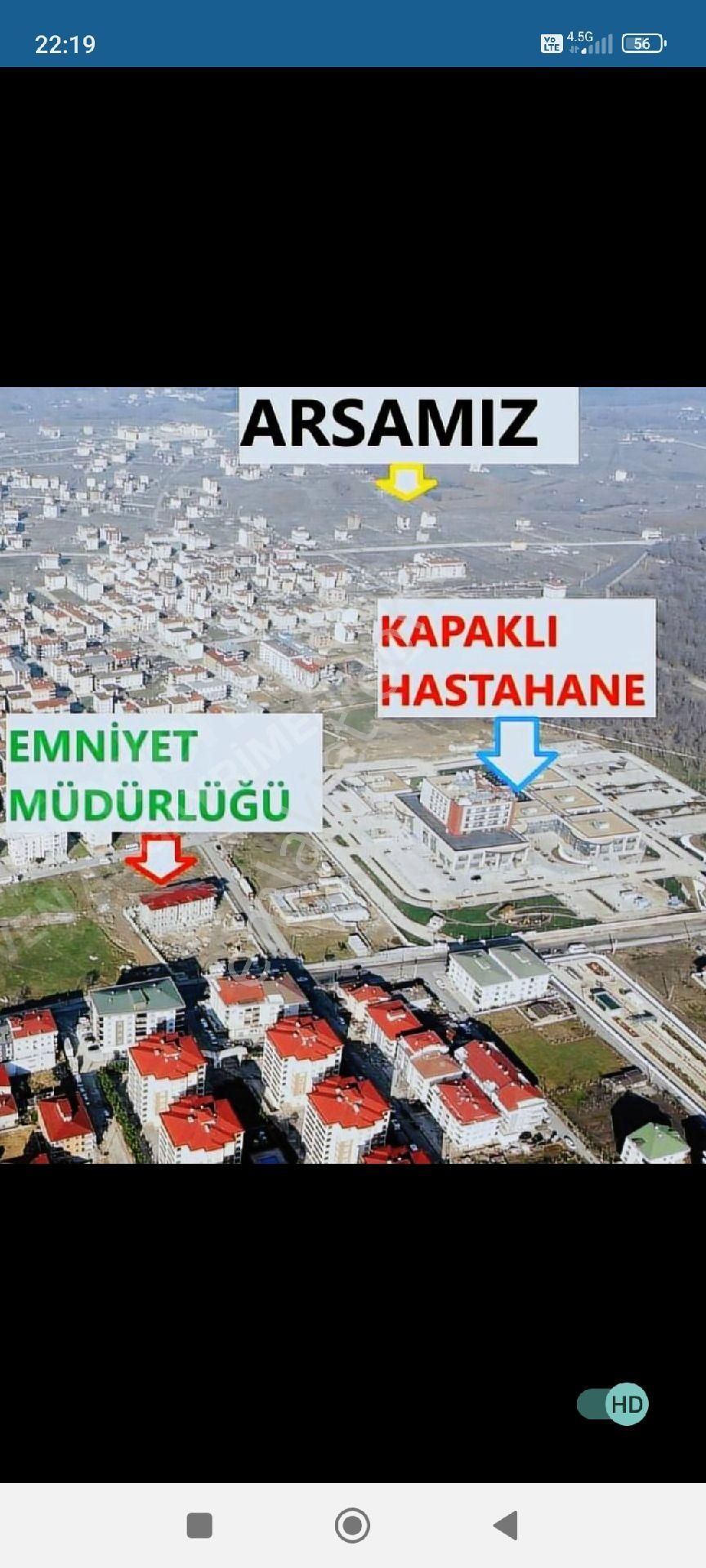 Kapaklı Atatürk Satılık Konut İmarlı Kapaklı Satılık Arsa 226 M2