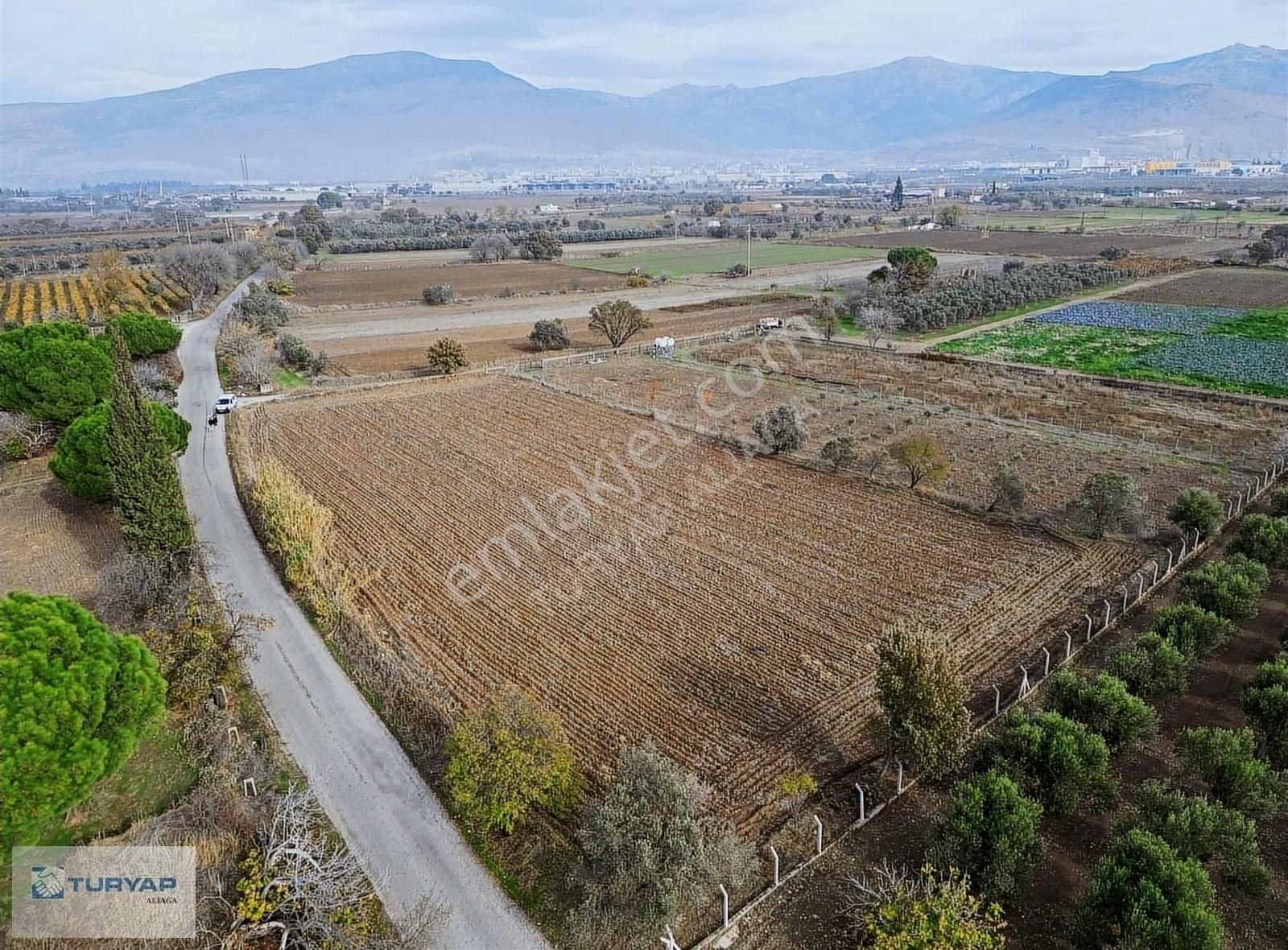 Menemen Hatundere Satılık Tarla Hatunderede 4820m2 Yolu Ve Suyu Olan Tarla