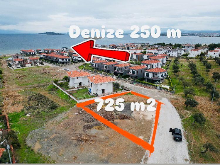 Ayvalık Namık Kemal Satılık Villa İmarlı Cunda Adasında Denize Çok Yakın 2 Müstakil Villalık İmarlı Arsa