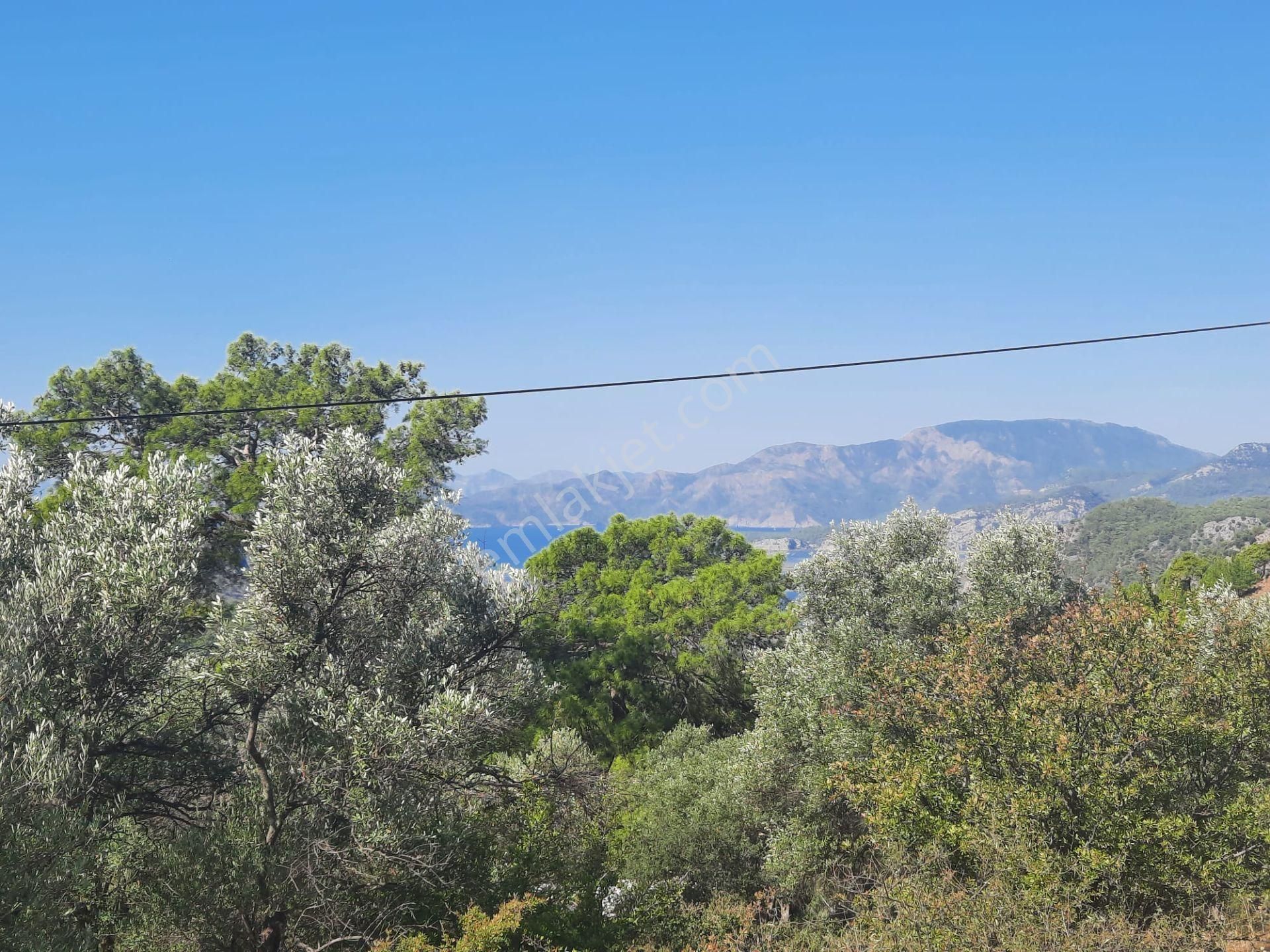 Ortaca Gökbel Satılık Arazi Muğla Gökbelde Göl Ve Deniz Manzaralı 1000m2 Arazi Satılık