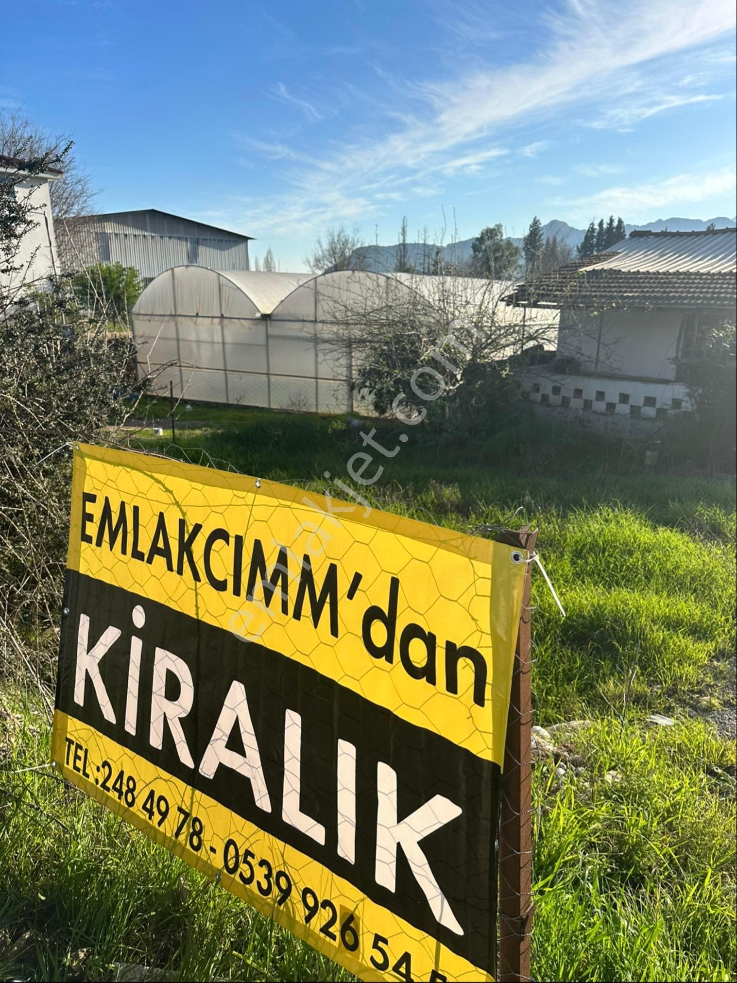 Konyaaltı Aşağıkaraman Kiralık Müstakil Ev Konyaaltı Aşağıkaramanda Kiralık 1+1 Müstakil 1070 M2