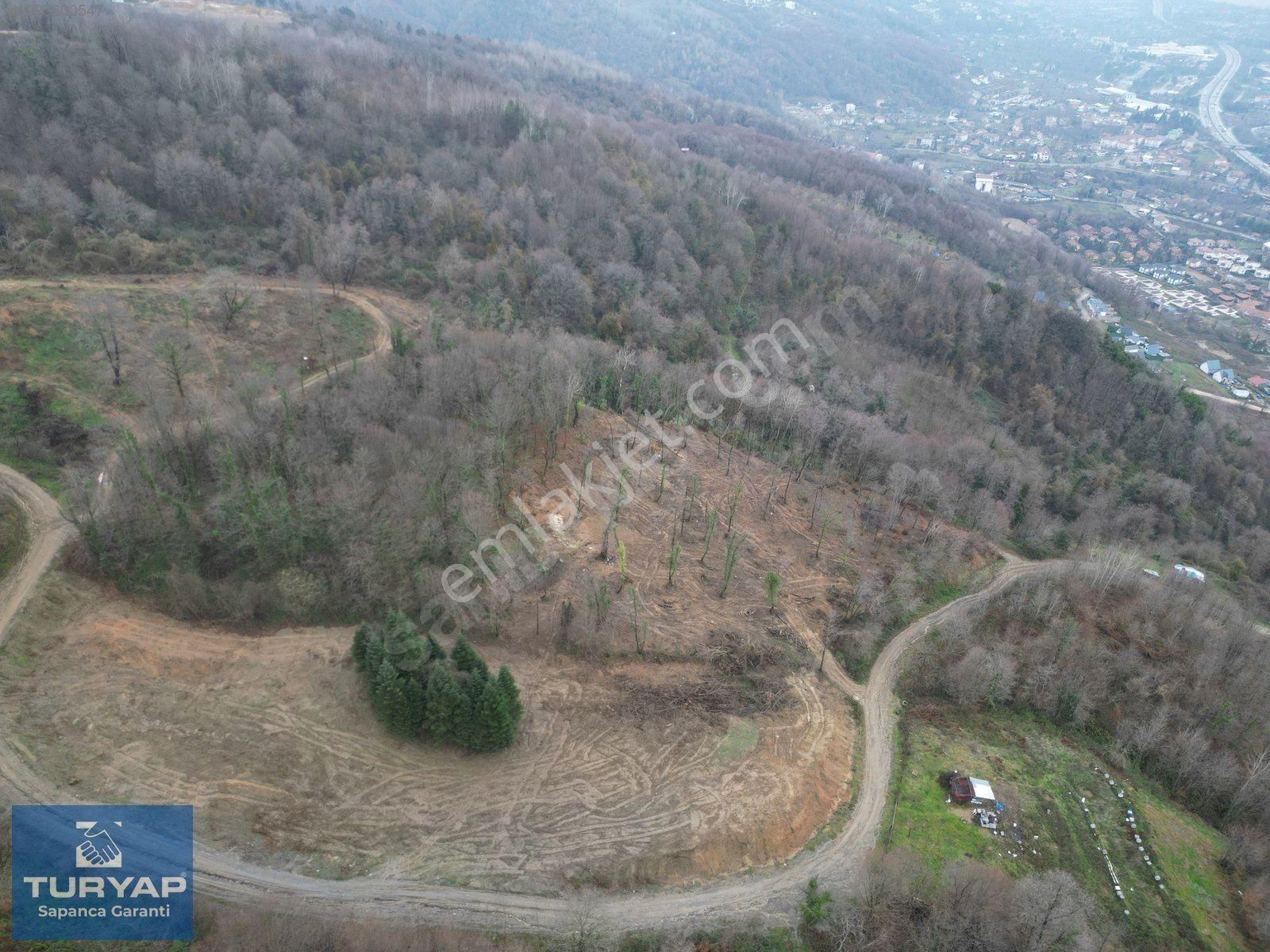 Turyaptan Sapanca Nailiye'de Panaromik Göl Manzaralı Arazi - Görsel 29